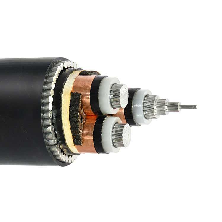 Medium Voltage Aluminum Armoured PVC Power 4 Core 16mm Underground Electric Cable