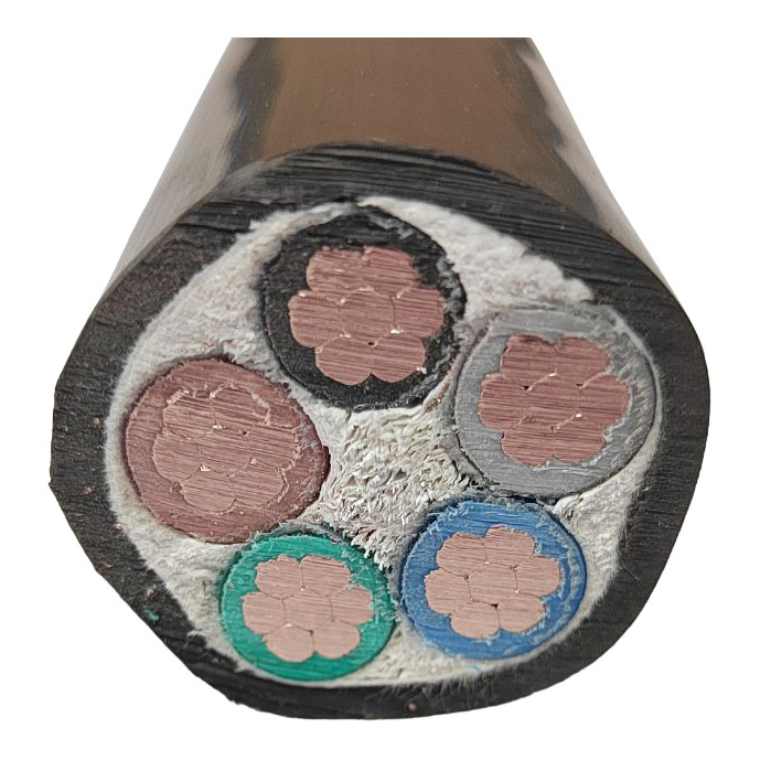 N2xh N2xh-O N2xh-J 5X4 5X6 5X10 5X16 3X1.5 3X2.5 XLPE LSZH Halogen Free Electrical Power Cable