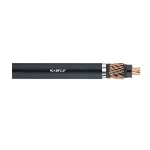 N2xs (FL) 2y 6/10 12/20 18/30 Kv Copper Conductor XLPE Insulated PE Sheath Longitudinally and Laterally Waterproof Power Cable