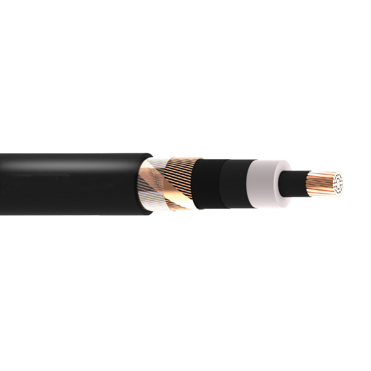 N2xs2y 12/20kv Copper Conductor XLPE Insulated PE Outer Sheath Single Core Cable