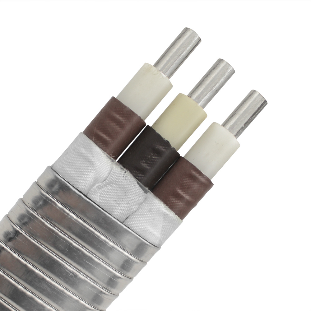 NBR 2AWG 4AWG 5AWG 6AWG 7AWG Cable de potencia para bomba sumergible eléctrica