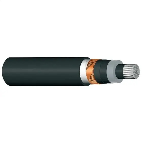 Na2xs (F) 2y 12/20 Kv 1*630RM/35 1*240RM/25 Medium Voltage Longitudinally Water Tight Aluminium Power Cable