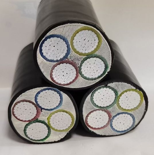 Nayy/Nayy-J/Nayy-O Al/PVC/PVC 0.6/1kv 4X150mm2 4X185mm2 4X240mm2 Aluminum Ground Cable