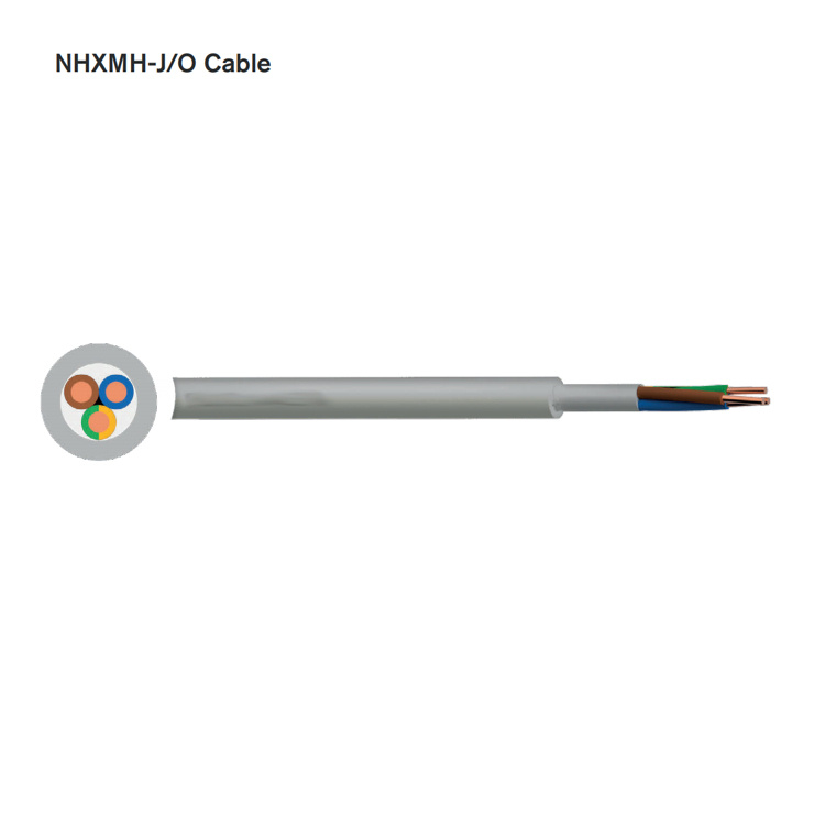Nhxmh-J/O 3X1 3X1.5 3X2.5 mm2 3G1.5 3G2.5 Low Smkoe Halgon Free Flame Retardant Power Cable