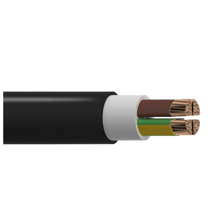 Ny2y-J Ny2y-O Ny2y Copper Conductor PVC Insulation and HDPE Sheath Underground Power Cable
