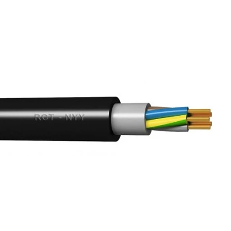 Nyy-J 4X95mm2 4X50mm 4X50mm 4X35 4X70 4X25 Kabel Copper PVC Power Cable