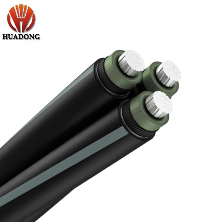 Overhead HDPE Insulated Power 3X95 Aerial Conductor Cables Mv Medium Voltage ABC Cable