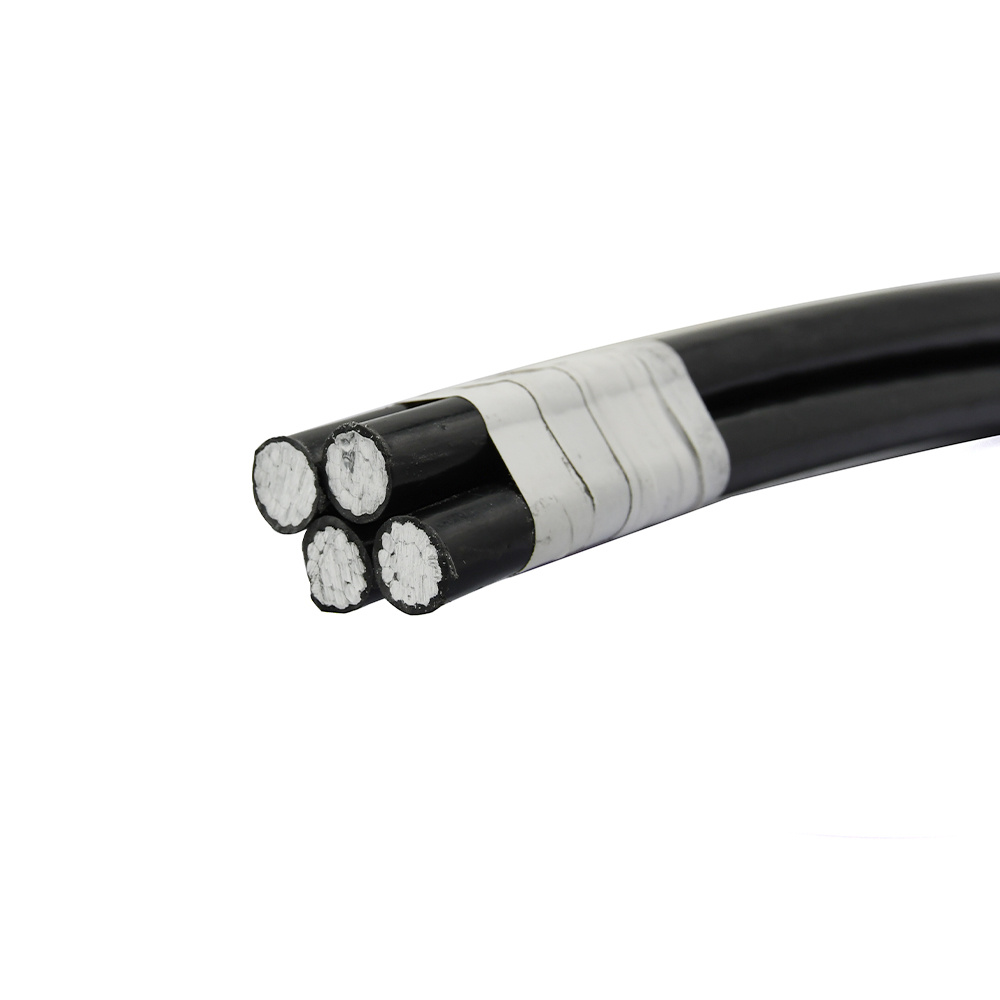 Overhead Insulated 185mm 4 Core 35mm ABC Cables Price List Aerial Bundle Cable