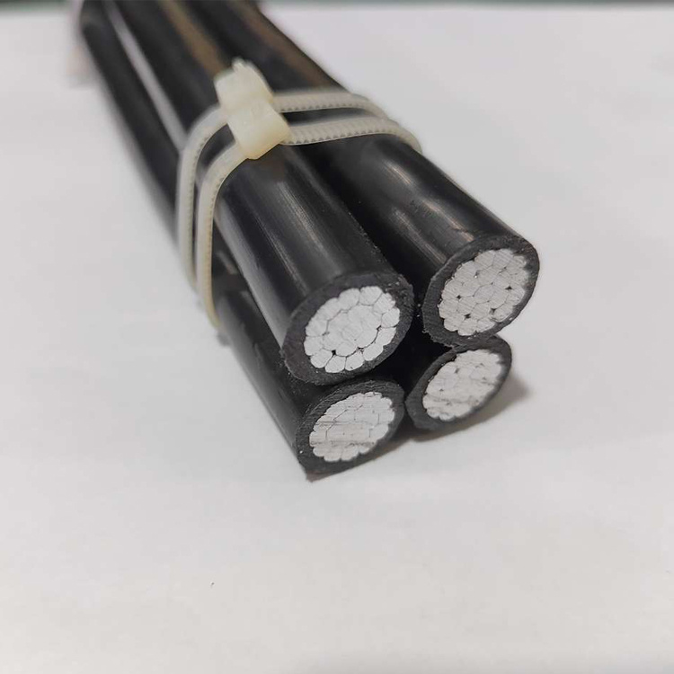 Overhead Insulated NFC Standard 3X16+1X25 Aerial Bundle ABC Cable