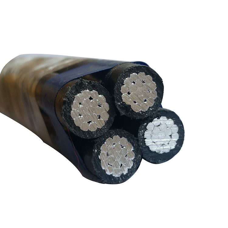 Overhead Low Voltage 0.6/1kv 4 Core 50mm2 4X 120 RM ABC Cable