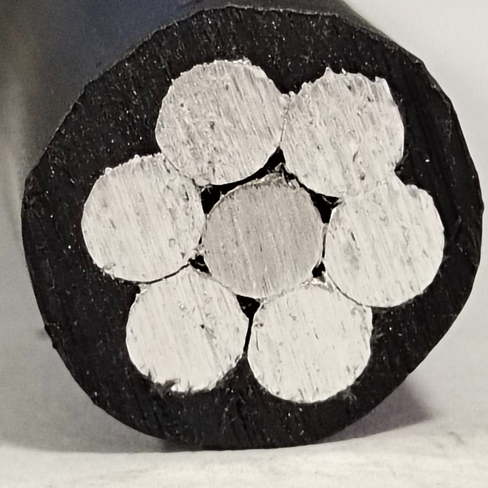 PE Poly ACSR #4 #2 #1/0 #2/0 #3/0 #6 AWG Overhead Cable