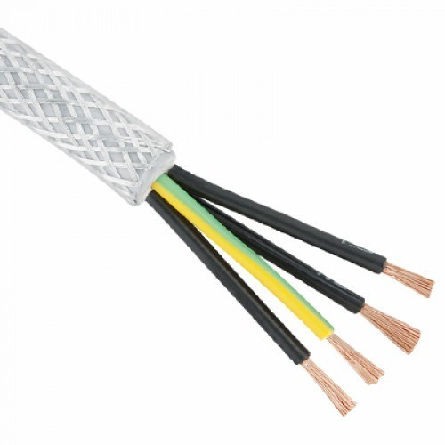 PVC Insulation Flexible Power Copper Wire 4X0.5mm2 Liycy Shielded Control Cable