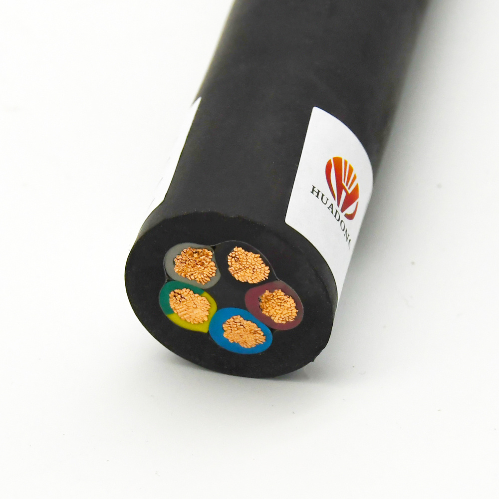 Pcp/CPE Ycw Tower Crane Coated Steel H07rn-F H07rn Flexible Sheathed Rubber Cable