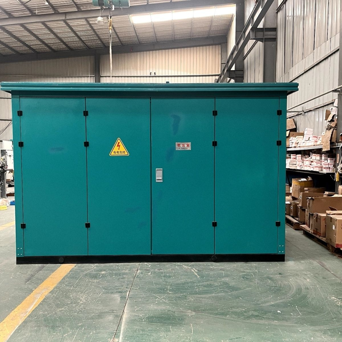 Prefabricated Box-Type Electric Box Combined 100kVA Mine 132kv Power Substations Electrical Substation