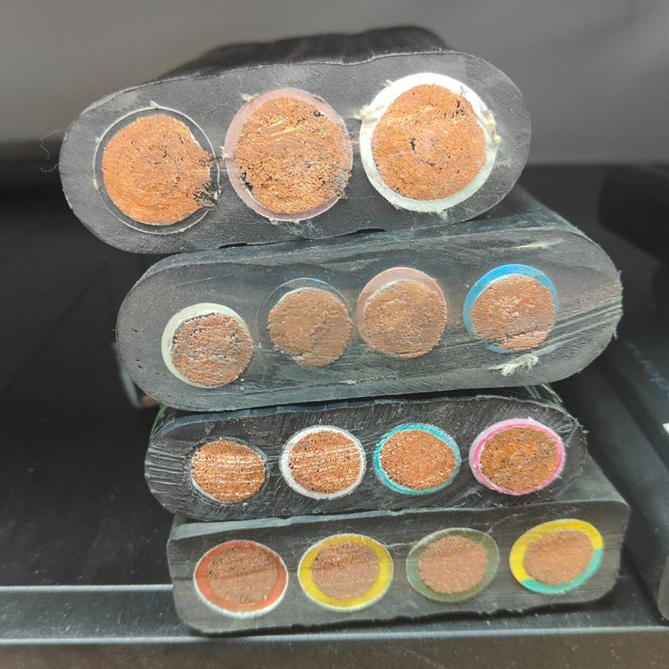 Pumps 300/500V Surbmersible Electric Cables Submersible Pump Wire and Flat Rubber Cable