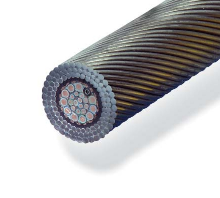RS428 Advanced Work Class Double Triple Layer Armouring Underwater Umbilical Deck Cable