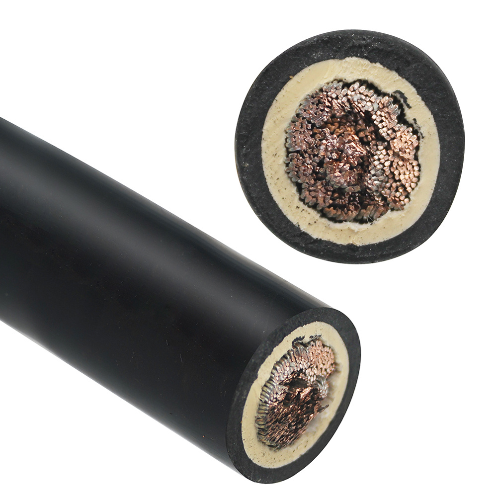 Rubber EPDM/CPE 48V 400AMP Power Weld Ultrason Cables Orange 16mm2 Welding Cable