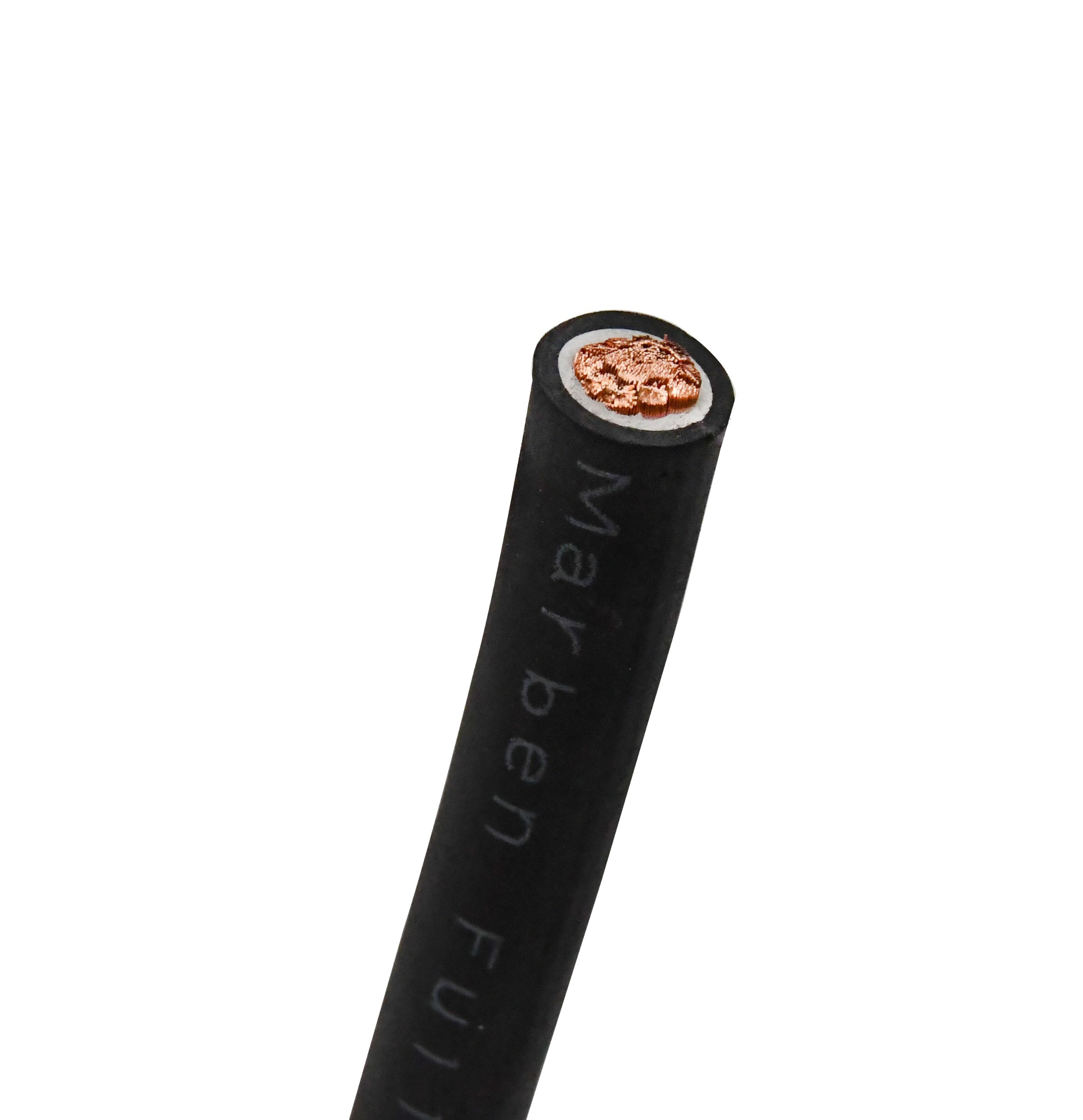 Rubber EPDM/CPE Power Weld Ultrason Cables Orange 25mm PVC 35mm2 Welding Cable