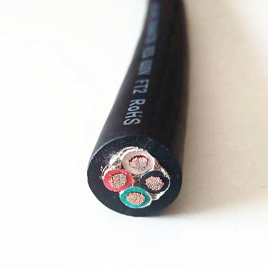Se Seo Seow Seoow 2core 3core 4core 8AWG 600V Black Thermoplastic Elastomer Jacket High Quality Flexible Rubber Cable Power Cord