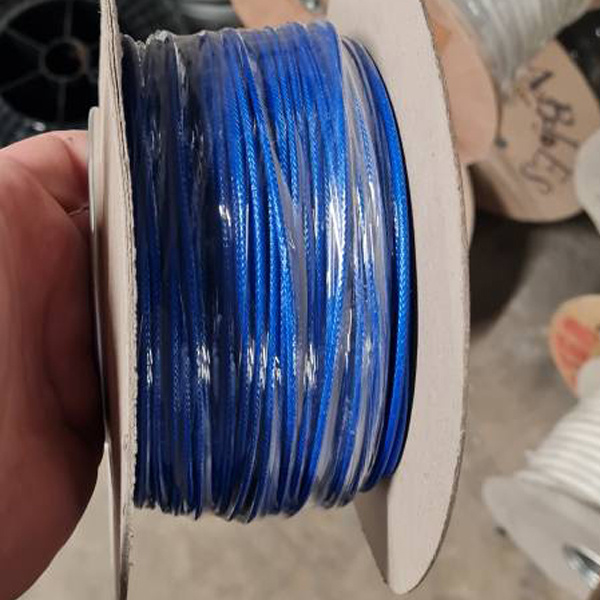Cable de fibra de vidrio aislado con trenzado resistente al calor de silicona tipo K, termopar de vidrio europeo