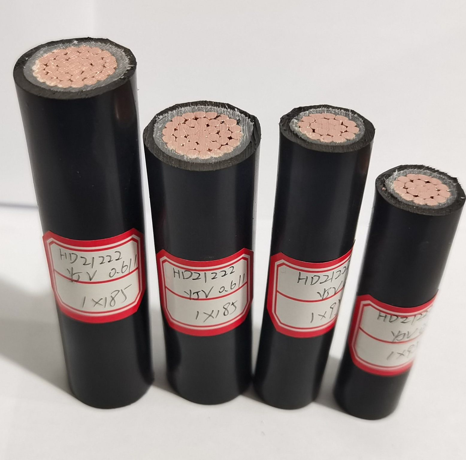Single Core Copper 185mm 95mm 1X70 1X95 1X120 1X150 1X185 mm Ttu Power Electrical Yjv XLPE Cable