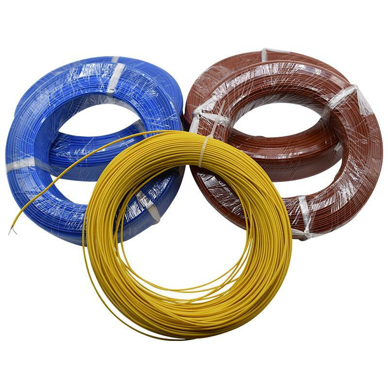 Spiral Cable PTFE PFA FEP ETFE Copper Heating High Temperature Resistant Wire