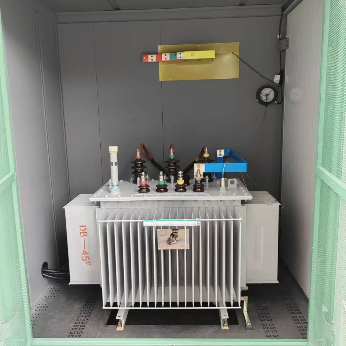 Steel Structure Prefabricated House Power Substations Electric Box Combined Mine Electrical Substation