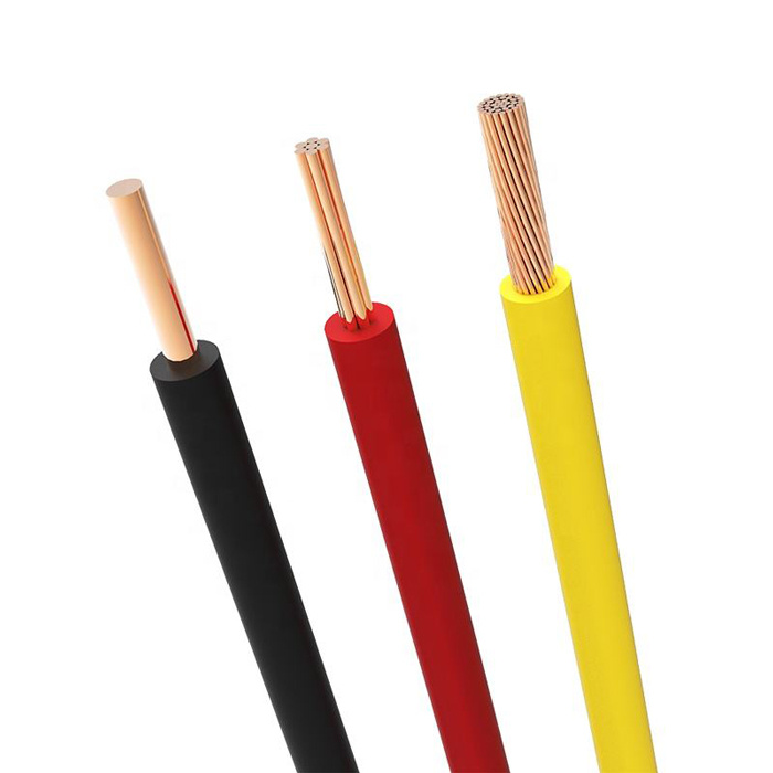 Thhn 10 AWG Nylon Copper Conductor Power Cable 600/1000V
