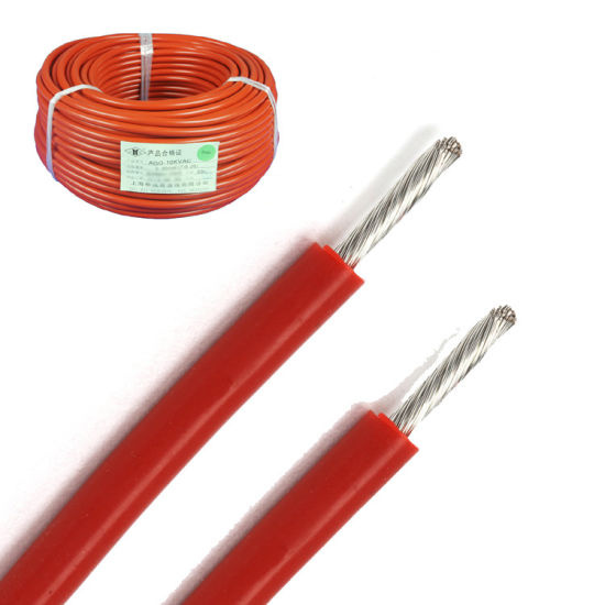 Tinned Copper Insulated Soft Cable Heating UL3239 18AWG Silicone Silicon Rubber Wire