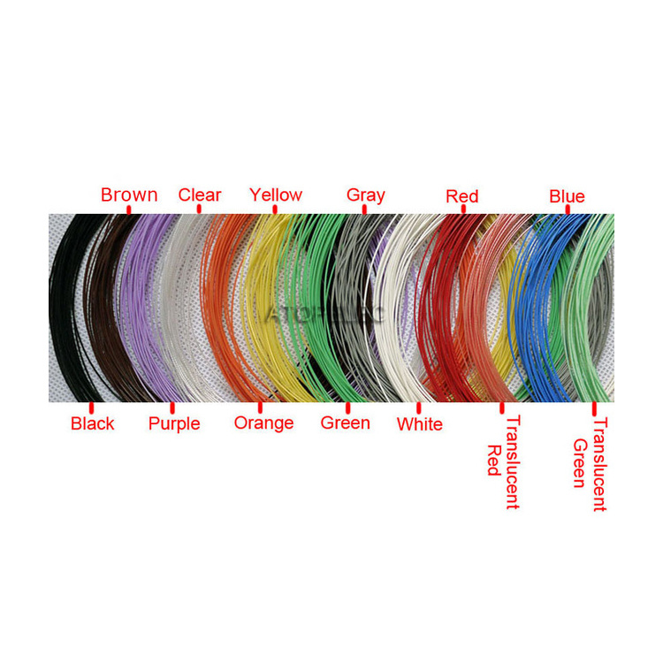Type K Thermocouple FEP/PFA/ETFE Insulation Pure Nickel Enameled High Temperature 5mm PTFE Wire