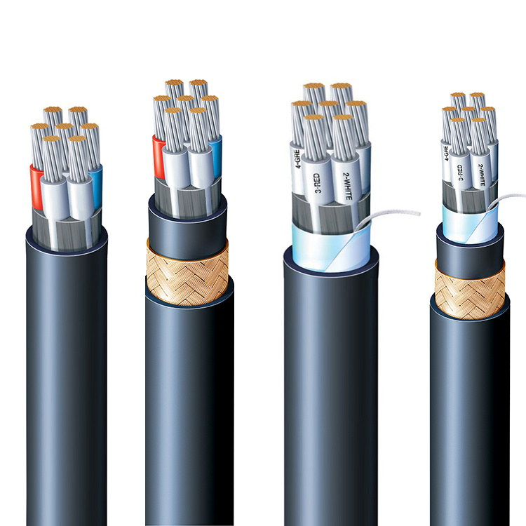 Type P 0.6/1kv Flexible Offshore Petroleum Oil Gas Drilling Shipboard Crane Boat Marine Multi-Conductor Control Cable