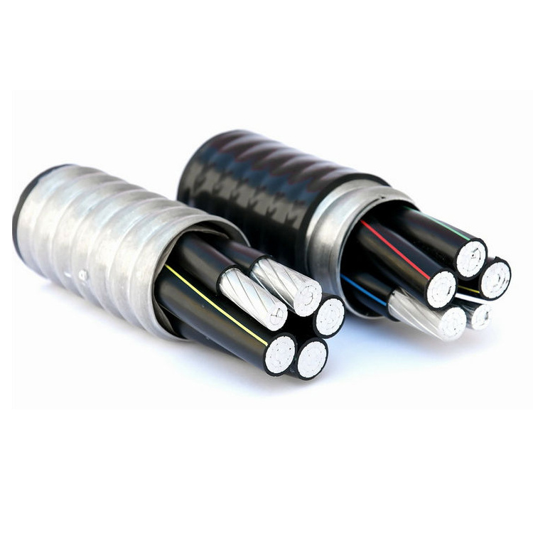 Type Power 1000V XLPE Insulation Four Conductor Aluminum Teck 90 Mc Interlocked Armored Cable