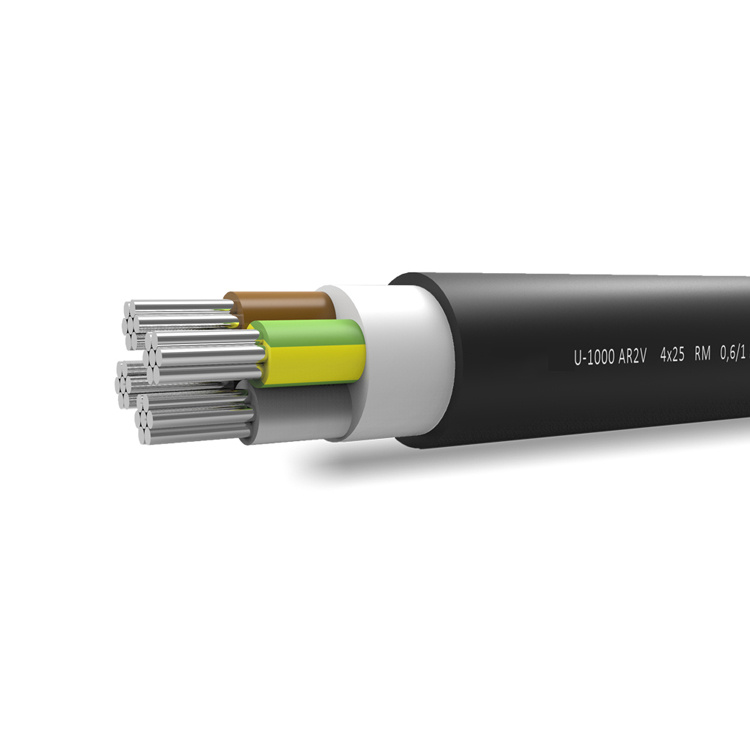 U1000 Ar2V U-1000 Aro2V 4X16 4X25 4X50 4X150 4X185 4X240 4X300 mm2 4 Core Aluminium Power Cable