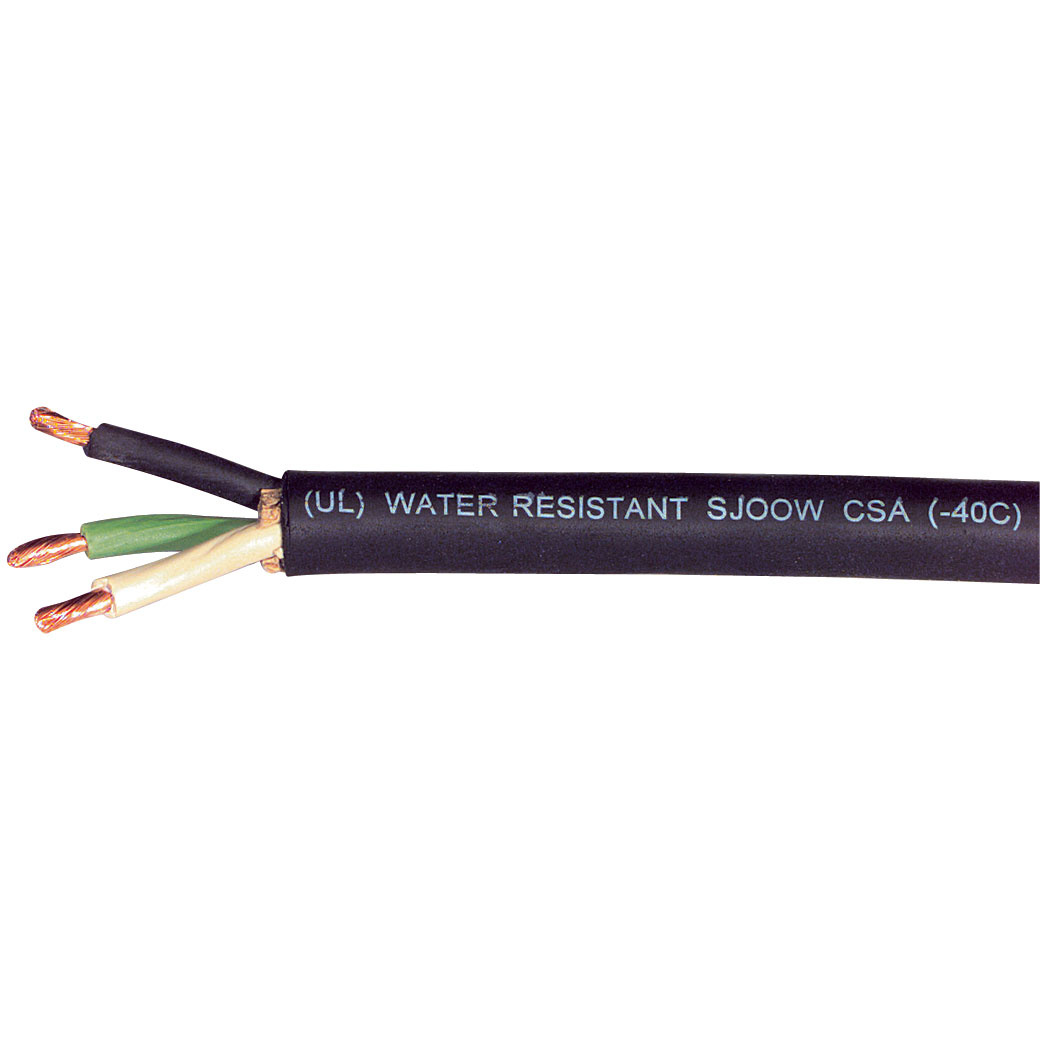 UL 62 Certified 14/2 12/3 10/4 So Soo Soow Sow Sj Sjo Sjoo Sjow Sjoow Sjeoow Flexible Rubber Portable Cord Cable