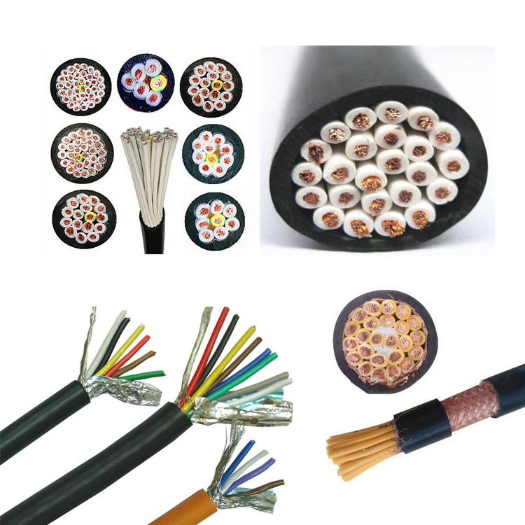 UL Approval Kvvr Rvv 10 12 16 20 24 30 Core Copper Control Cable Control 1.5mm PVC Insulated Electrical Cable Wire