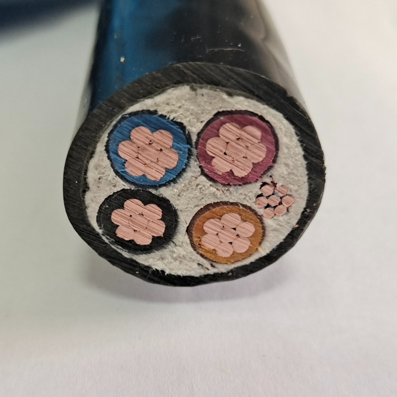 Conductor de cobre Tipo UL 600V 10/3 10/4 10/5 Aislamiento de PVC+Nylon Cubierta de PVC Cable de potencia para bandeja Tc-Er