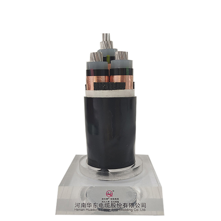 Underground Aluminium Conductor 3X300mm2 Power Ymekrvasdlwd AWG 4/0 Medium Voltage Mv Cable