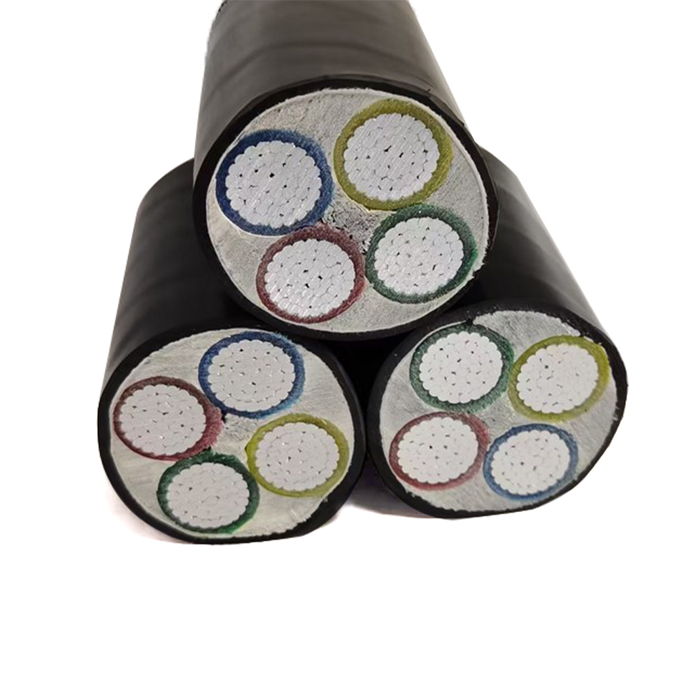 Underground Aluminium Core 240mm 4 Core 4X240 Yjlv Al/XLPE/PVC Power Cable