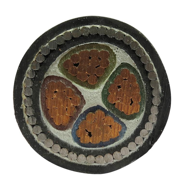 Underground Huadong 16mm2 75mm2 BS5467 16mm Ethernet Armoured 4 Core Electric Cable