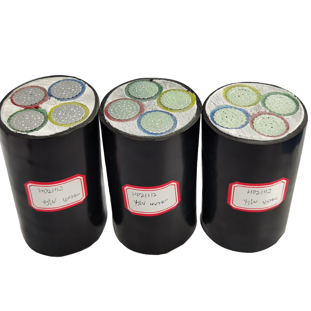 Underground Huadong 35mm2 Power 60mm 1 Core 4c XLPE Swa PVC Yjlv Yjlv32 Cable