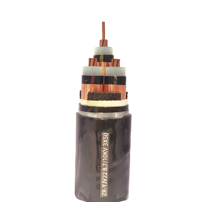 Underground XLPE 8.7/15kv 3 Core 70mm2 33kv Ht Medium Voltage Cable