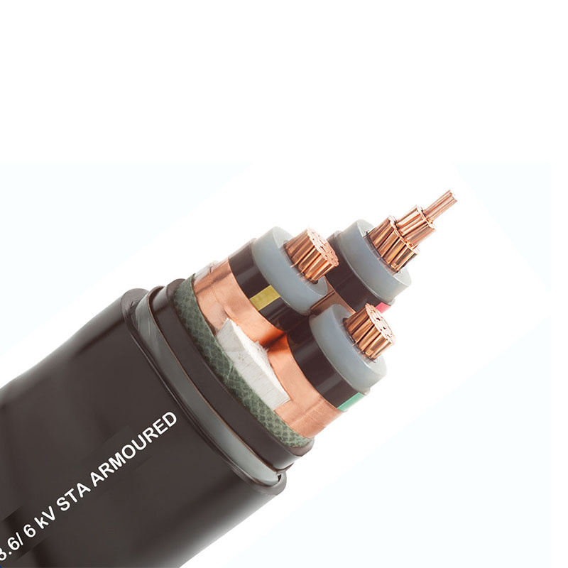 Underground Yjv32 185mm2 34.5kv 22kv 100mm2 XLPE Power Cable with Good Price