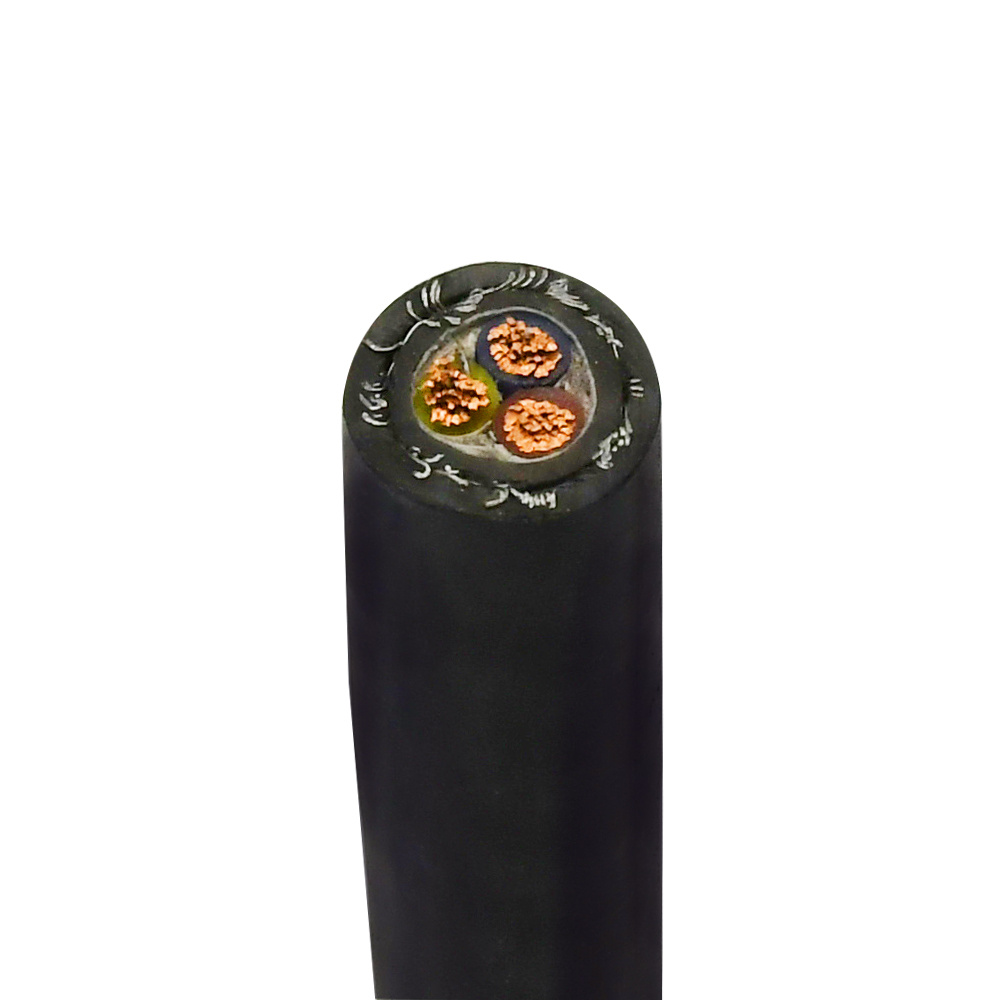 Underwater Waterproof UTP 3X2.5 Electric Rubber Power H07rn-F Trailing Duty Cable