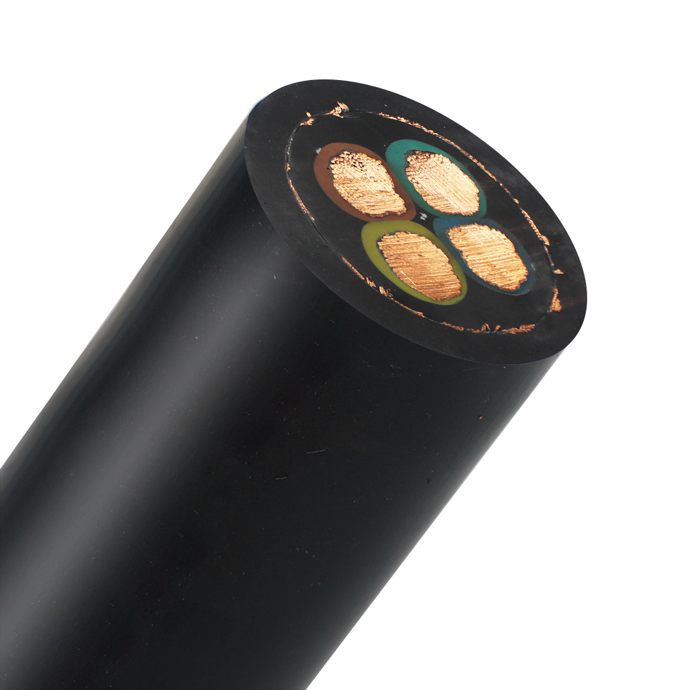 Wholesale Custom 3X1.5 3X2.5 3X3.5mm2 Hepr Flexible Flat Rubber Submersible Pump Cable