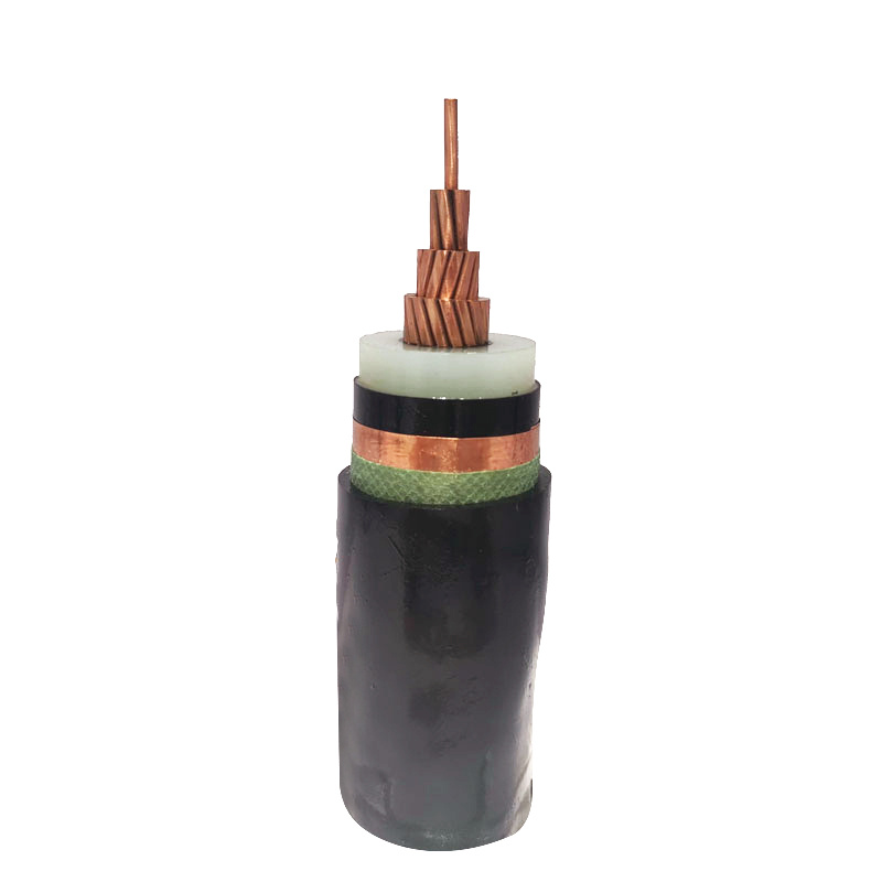 XLPE Copper Conductor 15kv Medium Voltage Cables Price Single Core 10mm Cable