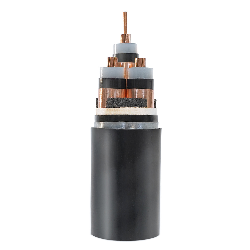 XLPE Copper Conductor Medium Voltage Cables 15kv 300mm2 240mm2 Single Core Power Cable