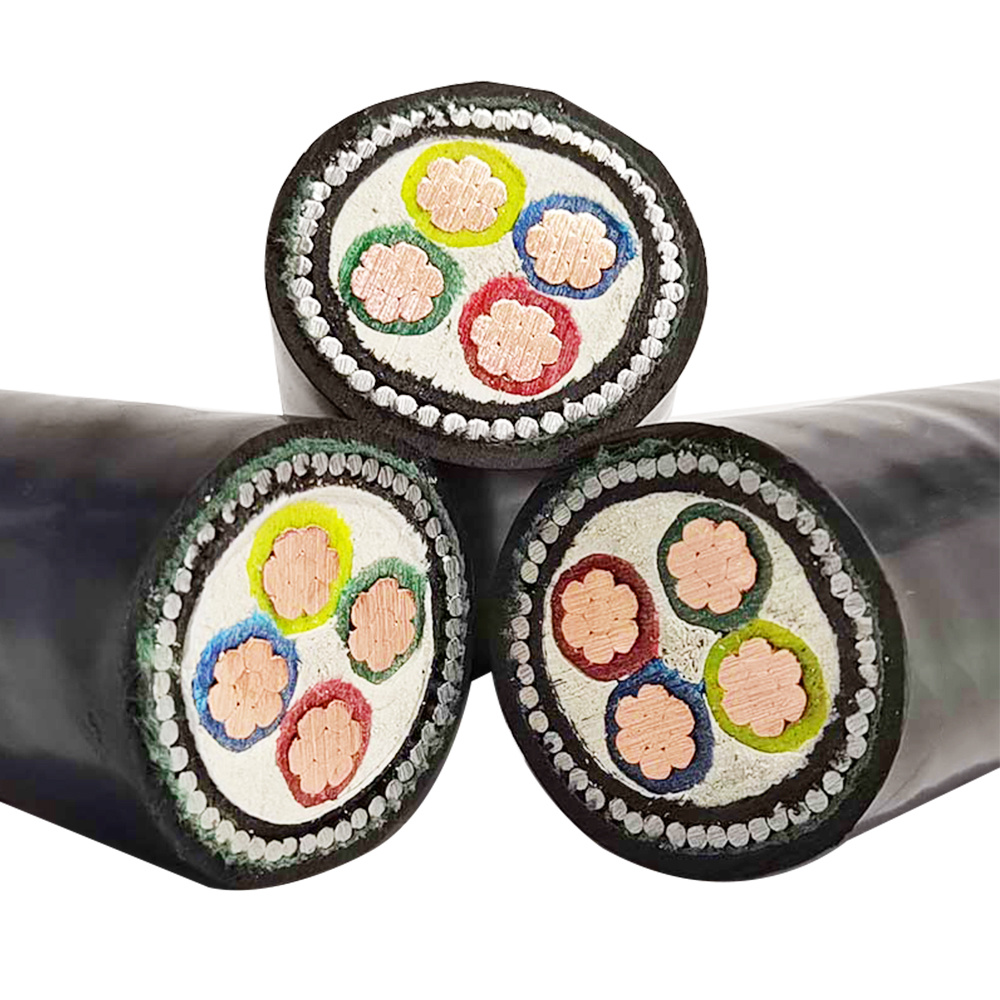 XLPE Power PVC 240mm 4 Core Price Fire Proof Armoured Electric Cable