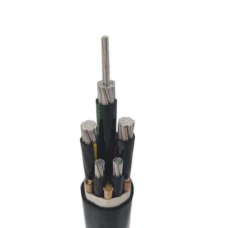 XLPE Underground Huadong 800mm2 35mm Power Corrugated Aluminium Overhead Low Voltage Cable