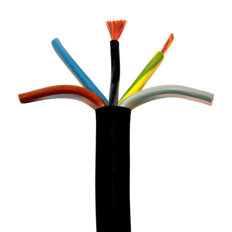 Ycw Low Voltage 5X25 4 Core Flexible Silicone H05rn-F H07rn-F Rubber Cable