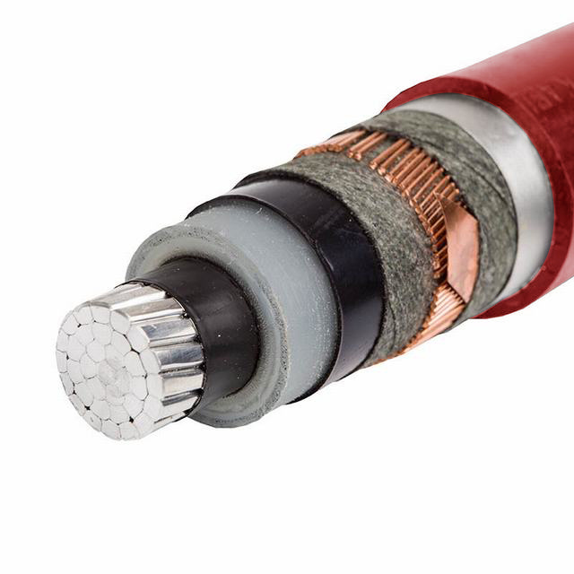 Yhakxs 6/10kv 12/20kv 18/30kv 1X120/50 1X240 Underground Aluminium XLPE Medium Voltage Power Cable